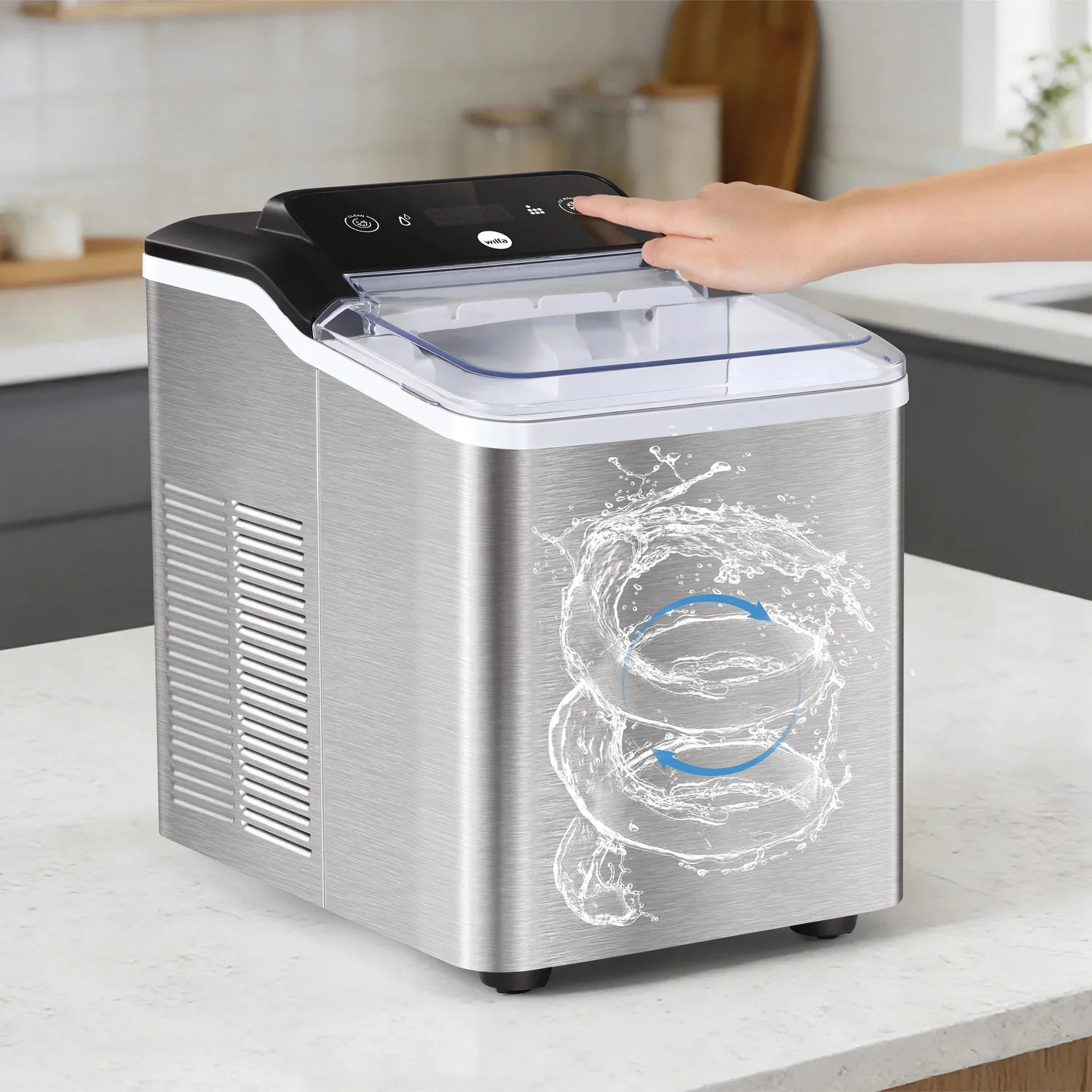 Wilfa Frost machine à glaçons nuggets 12 kg