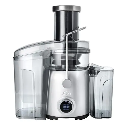 Solis Juice Fountain Compact 8451 centrifugeuse inox 4 vitesses