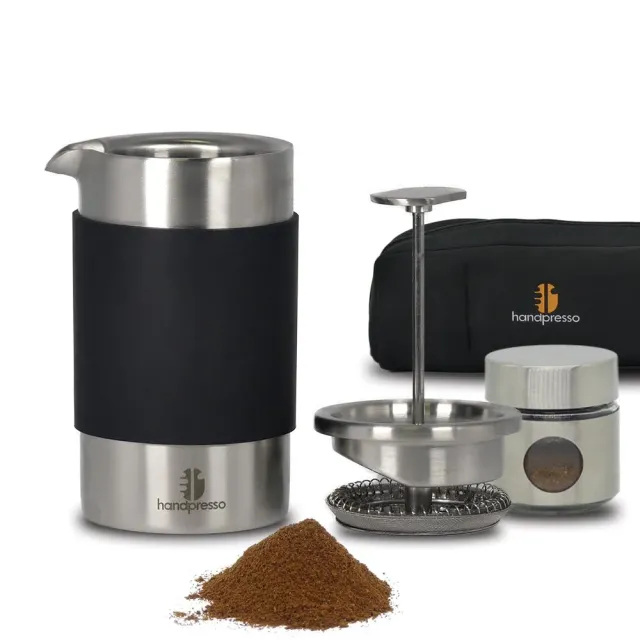 Handpresso Travel Press cafetière piston inox 0,35 L