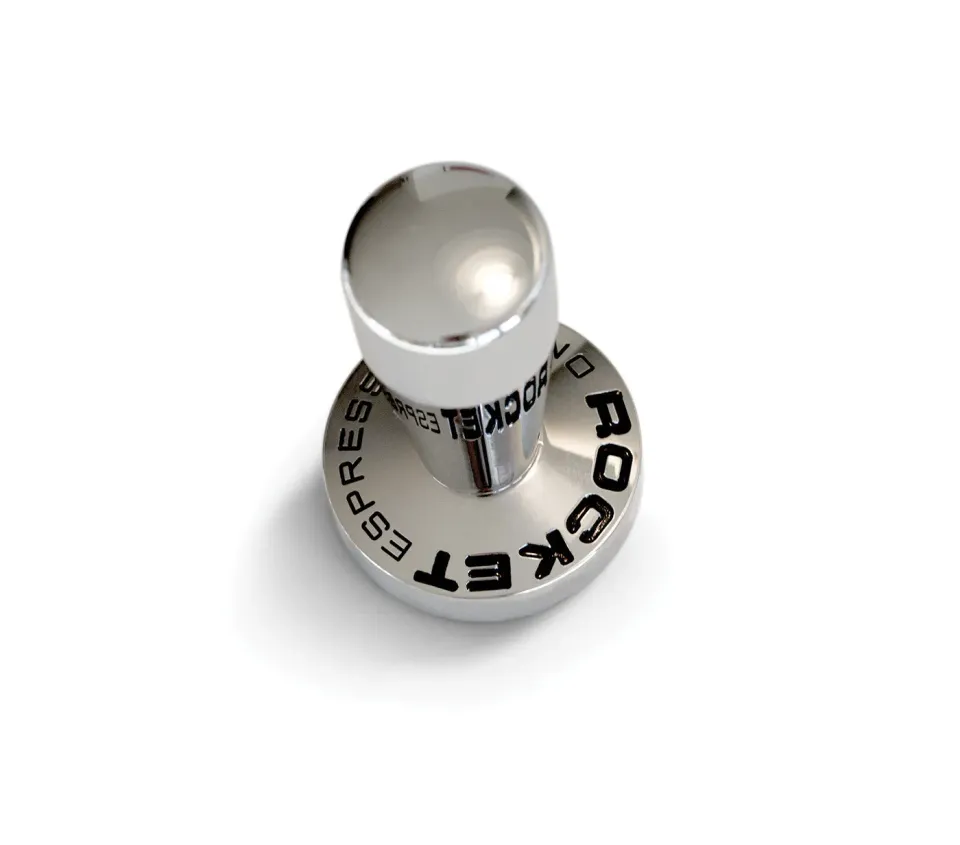 Rocket Espresso tamper café 58 mm inox pression régulière
