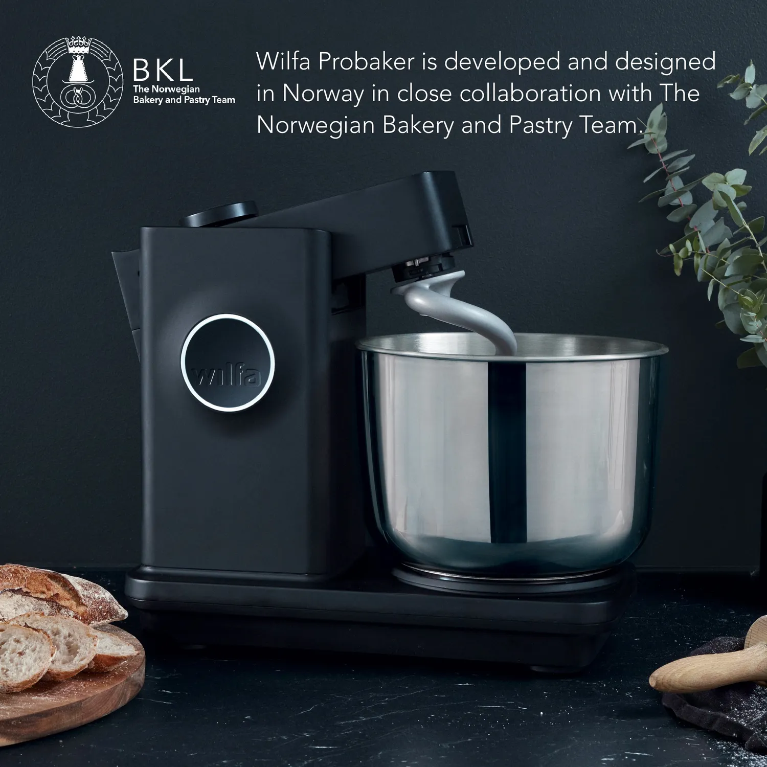 Wilfa Probaker robot patissier 7L 5kg double petrissage
