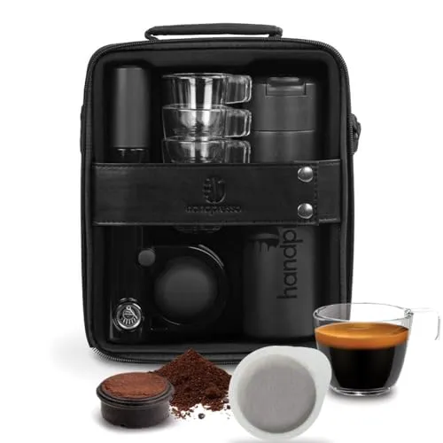 Handpresso Pump Set 48241 cafetière manuelle coffret noir