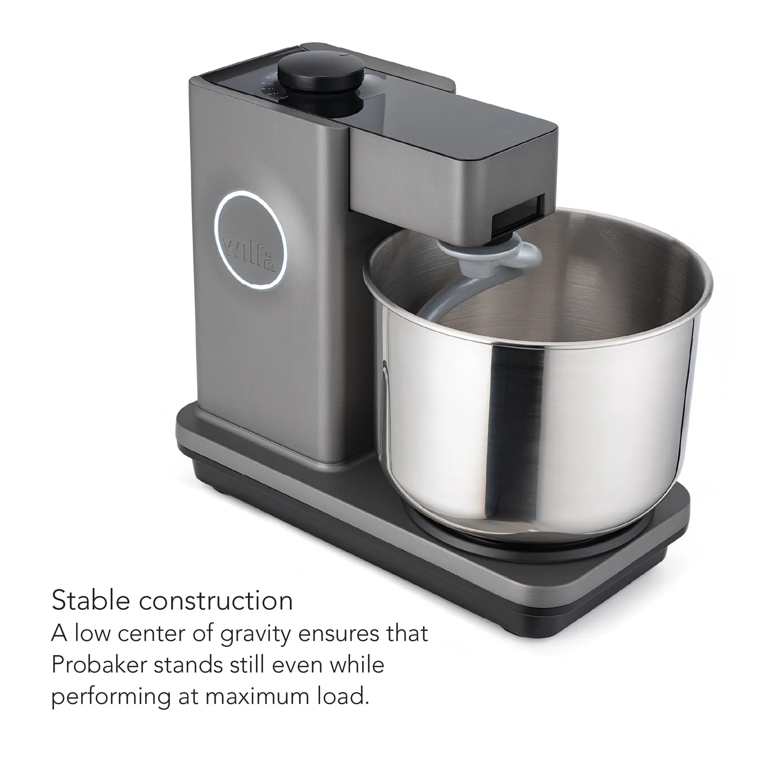 Wilfa Probaker robot pâtissier 7 L double pétrissage