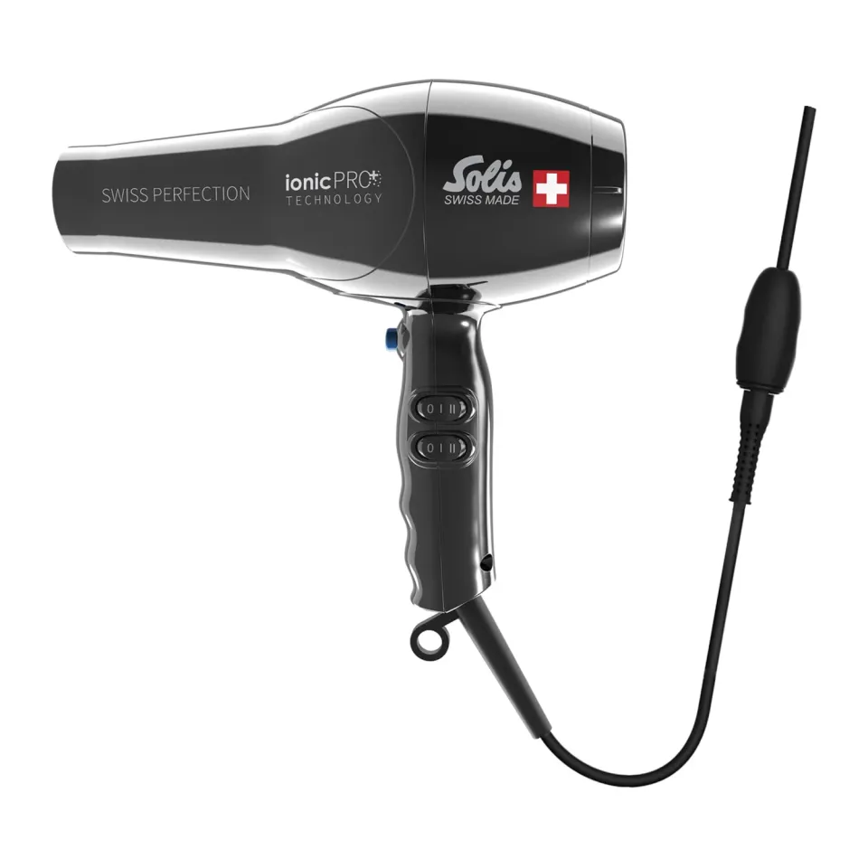Solis Swiss Perfection 360 ionicPRO 440 sèche-cheveux noir