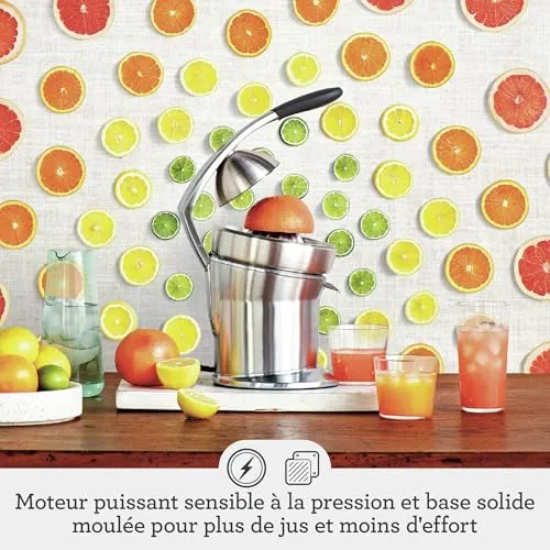 Sage Citrus Press Pro presse-agrumes électrique alu brossé