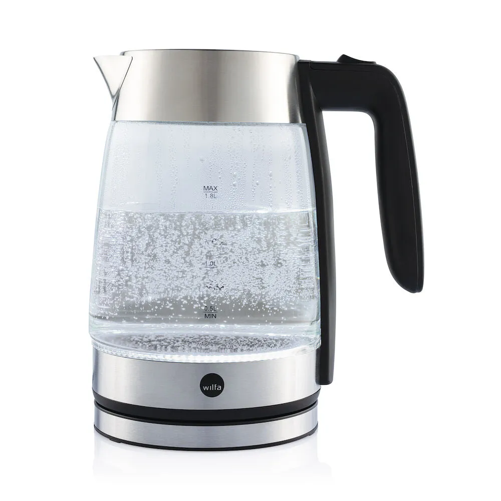 Wilfa Pure Boil bouilloire verre 1,8 L borosilicate 2200 W