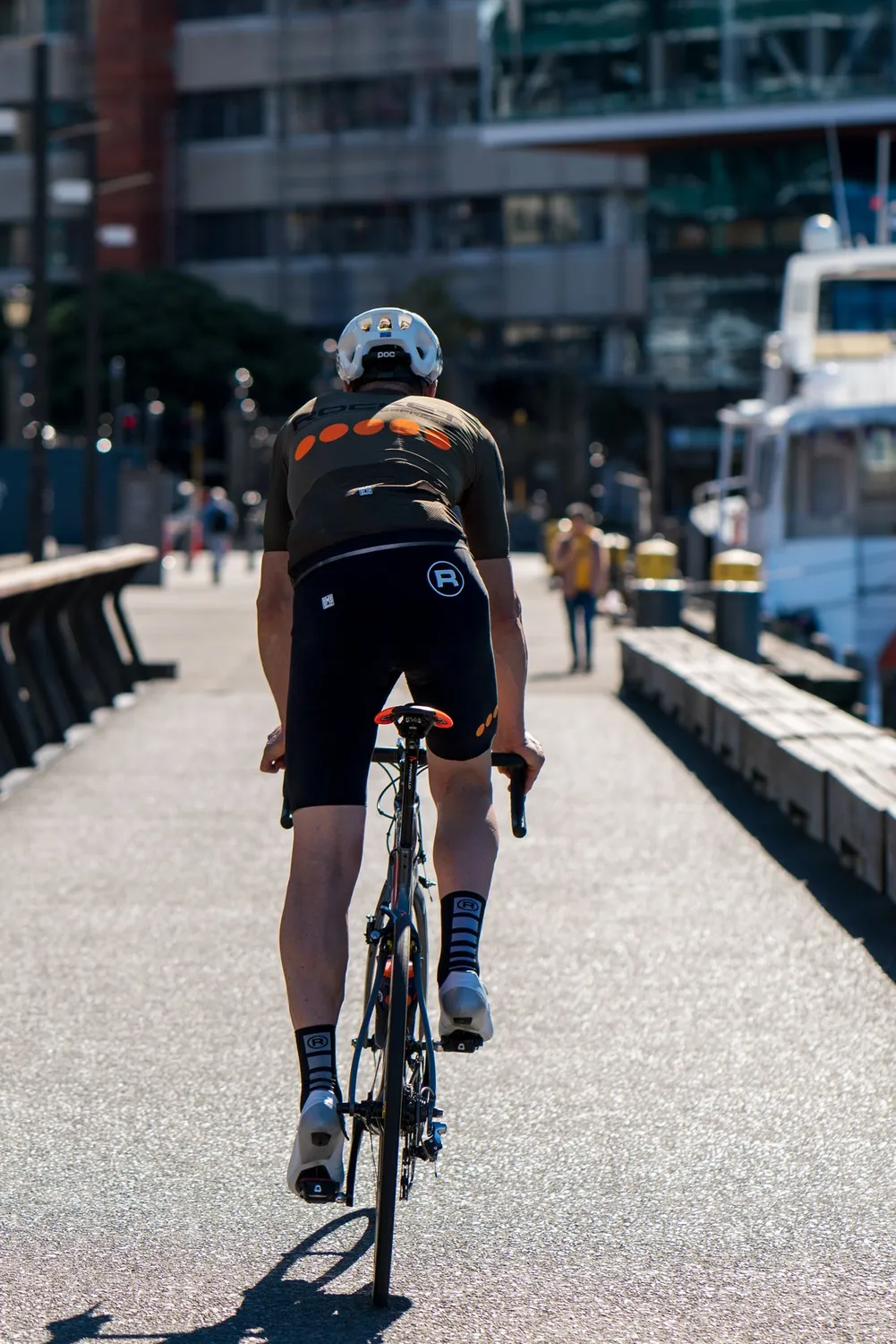 Rocket Santini Redux maillot vélo bleu M
