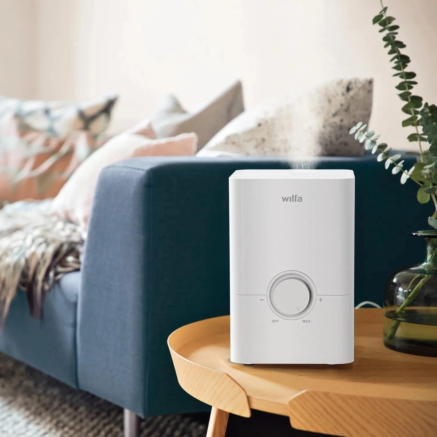 Wilfa Alto Mini humidificateur 2 L brume froide 30 m²
