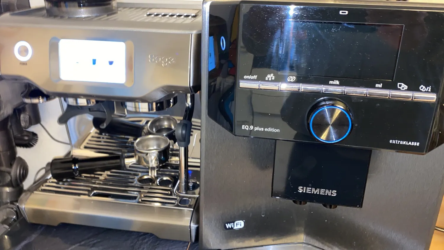 Sage Barista Touch machine expresso inox broyeur tactile