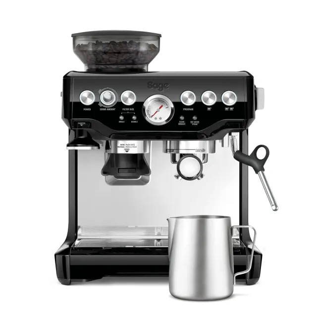 Sage Barista Express machine expresso sésame noir avec moulin