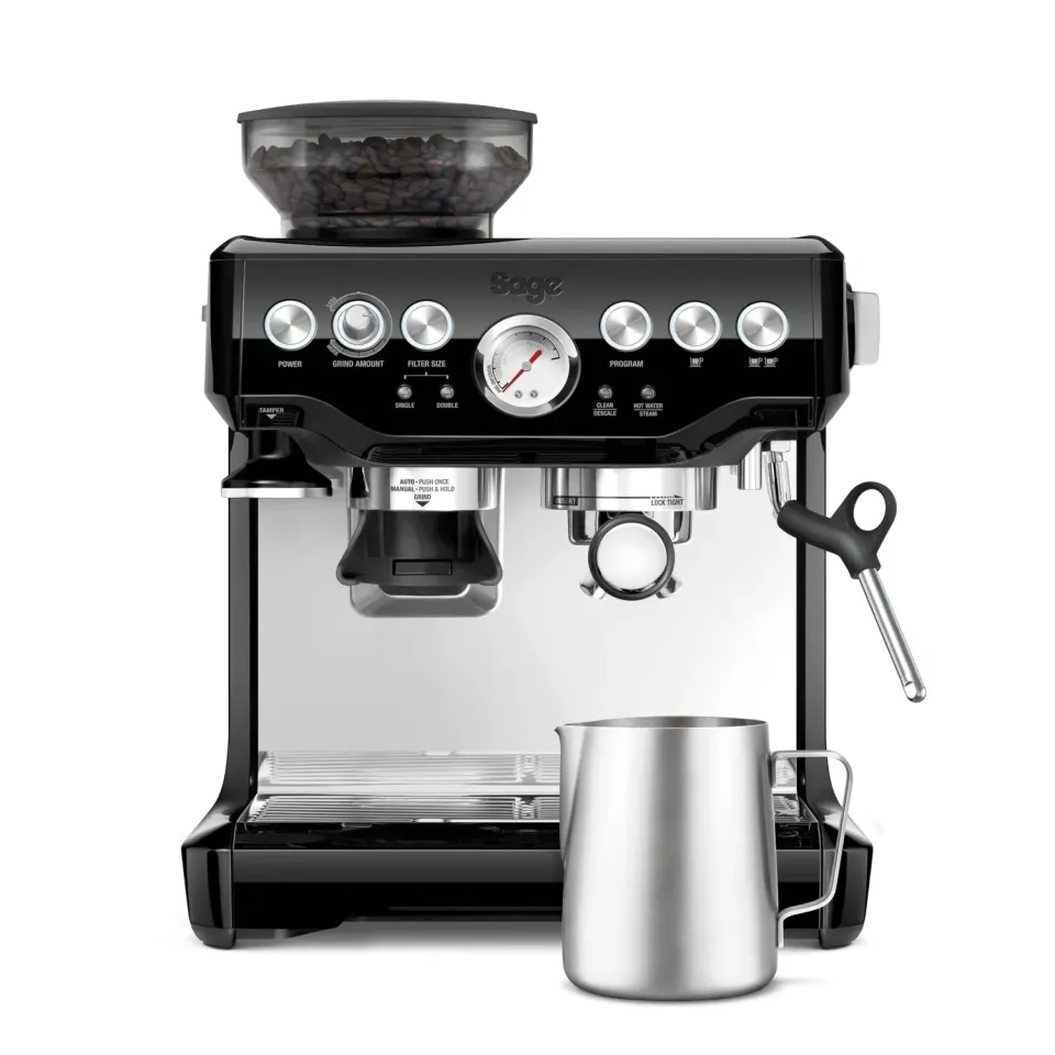 Sage Barista Express machine expresso sésame noir avec moulin