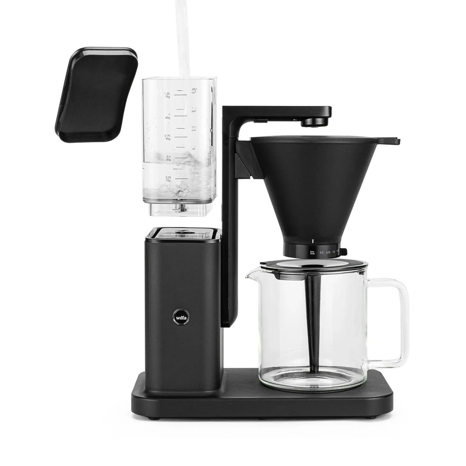 Wilfa Zense Alux machine à café filtre noire 1,25 L