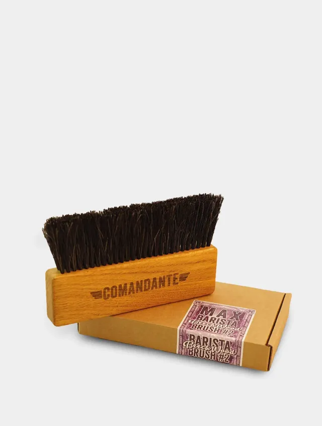 Comandante MAX Brush #2 brosse barista hêtre