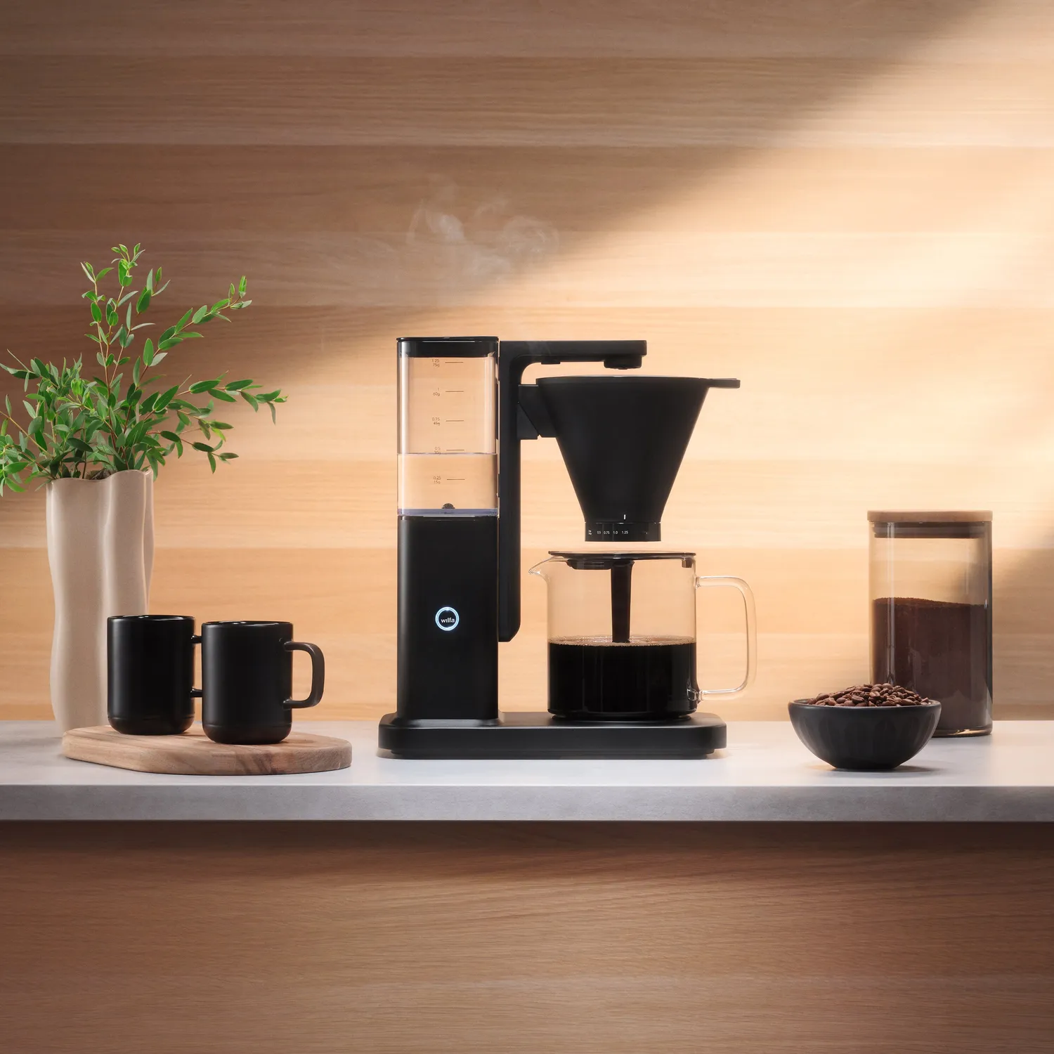 Wilfa Zense Alux machine à café filtre noire 1,25 L