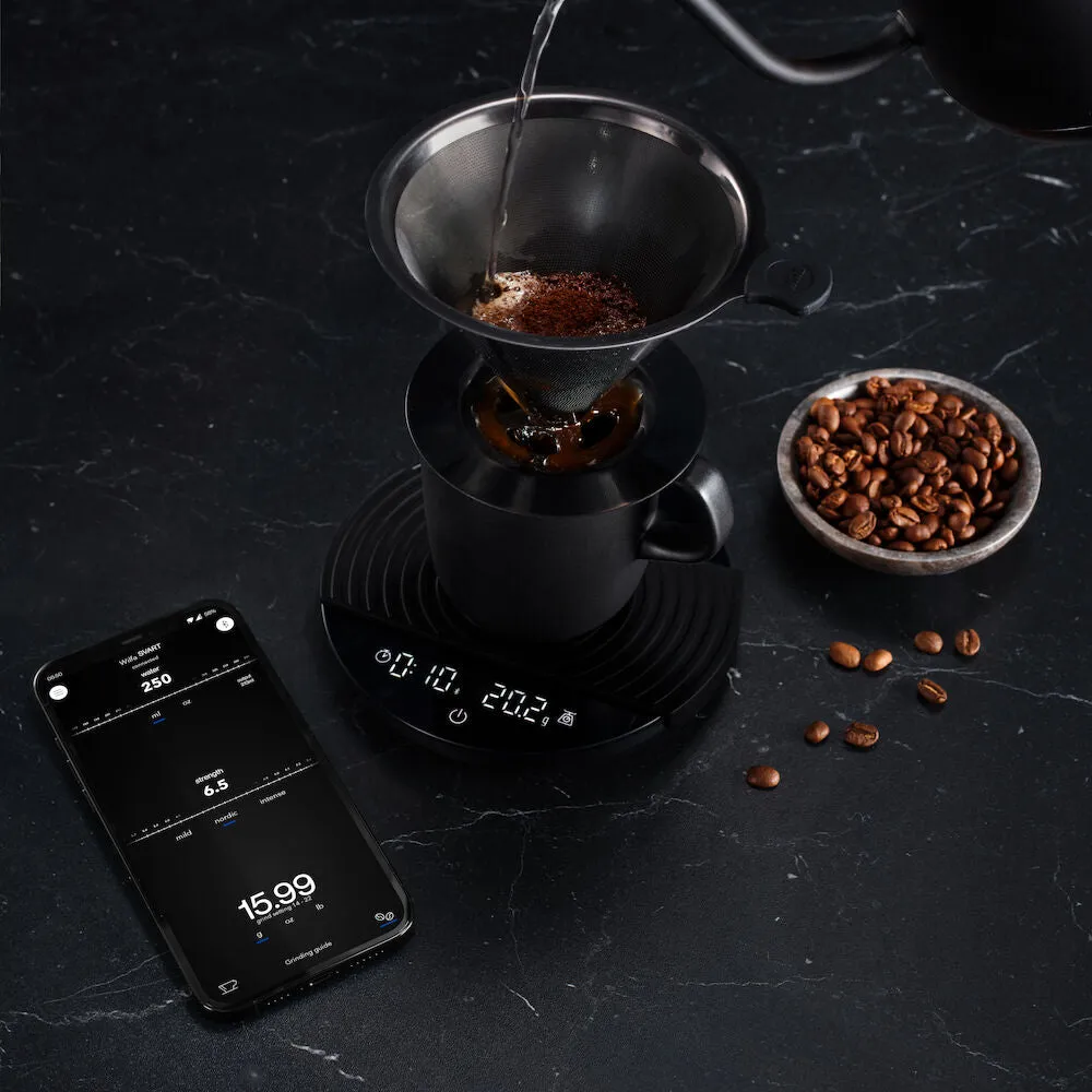 Wilfa Uni balance café cuisine précision 0,1 g USB-C