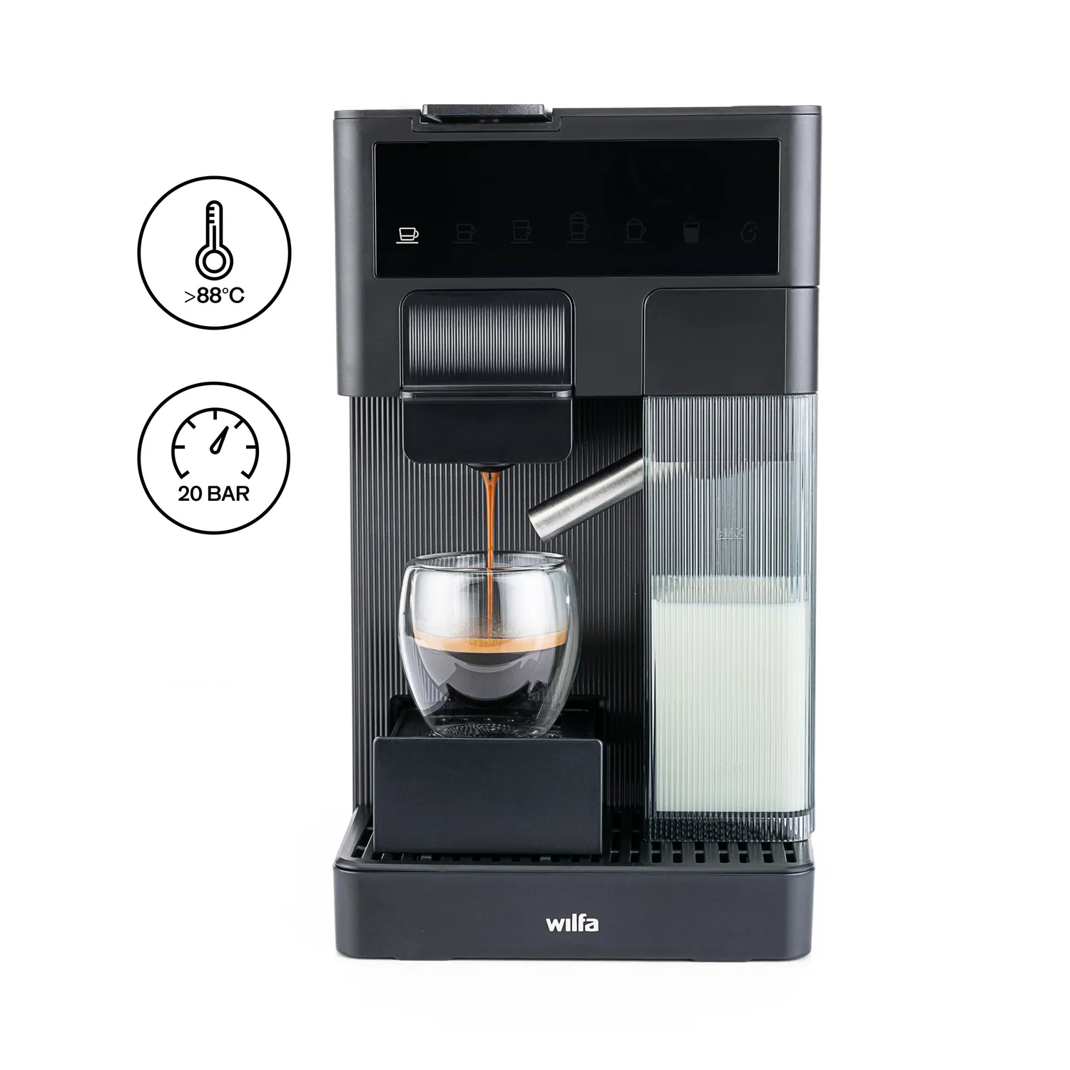 Wilfa Volo Multi machine expresso capsules et moulu