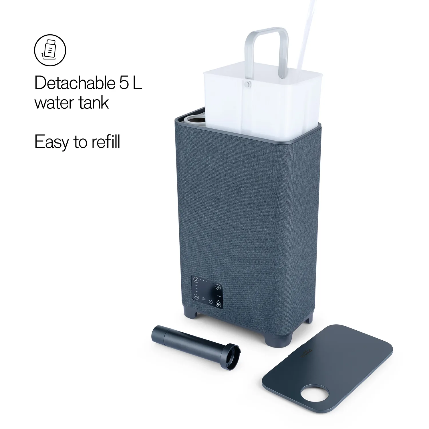Wilfa Nimbus humidificateur brume chaude 95 m²