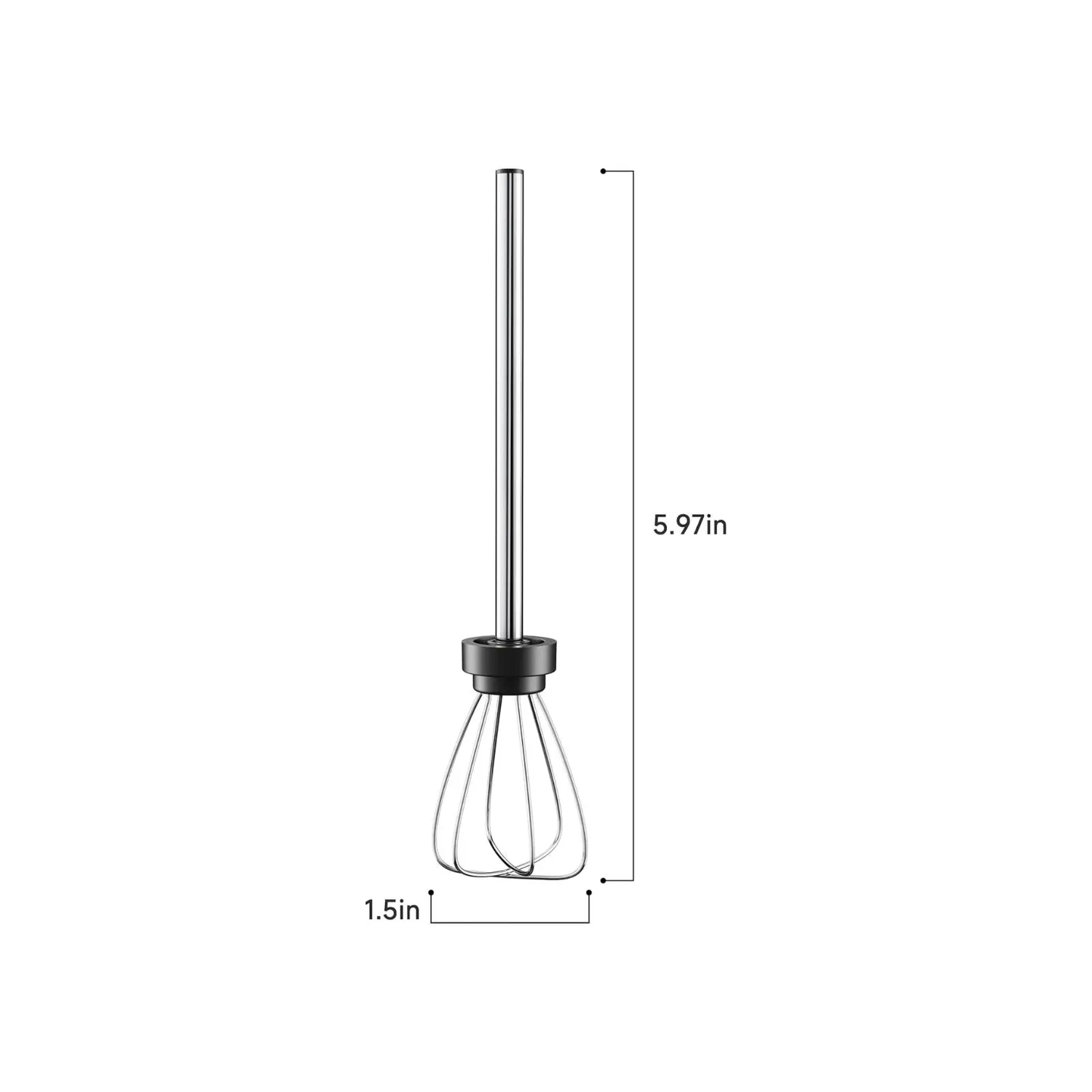 Maestri House LunaFro fouet ballon batteur 1 pièce inox