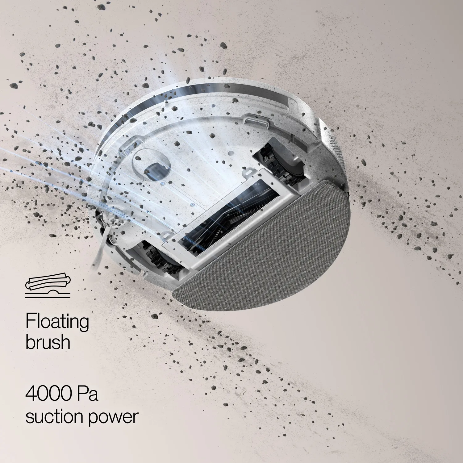 Wilfa Innobot RVC-W4LIN+ aspirateur robot laveur station