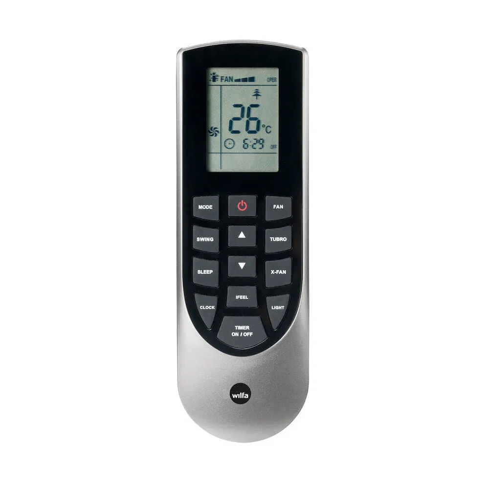 Wilfa Lillehammer 9/12 télécommande pompe à chaleur