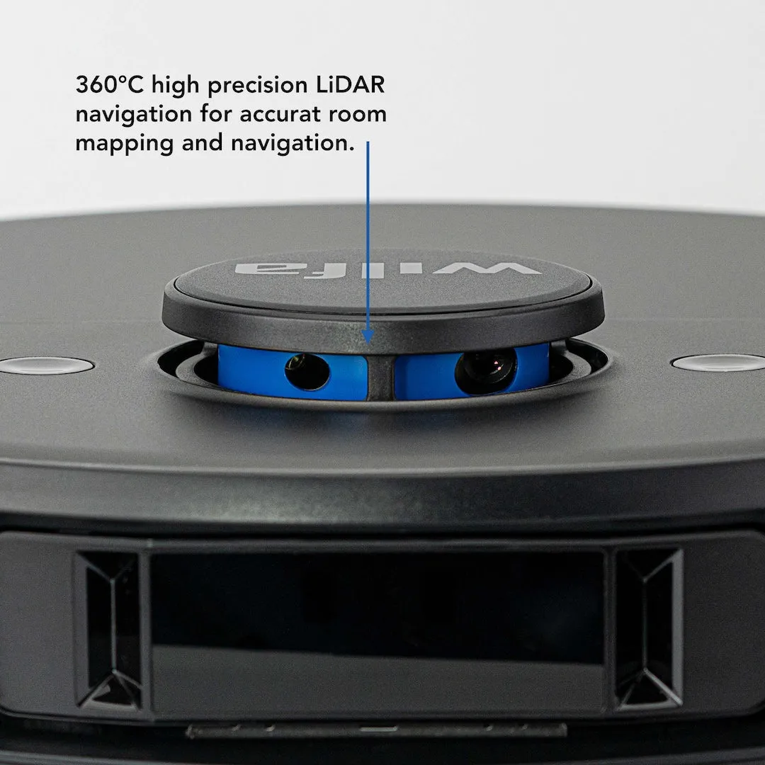 Wilfa Innobot RVC-D4000LIN aspirateur robot laveur LiDAR