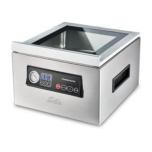 Solis Chamber Vac Pro 5702 machine sous vide 7 L + 30 sacs