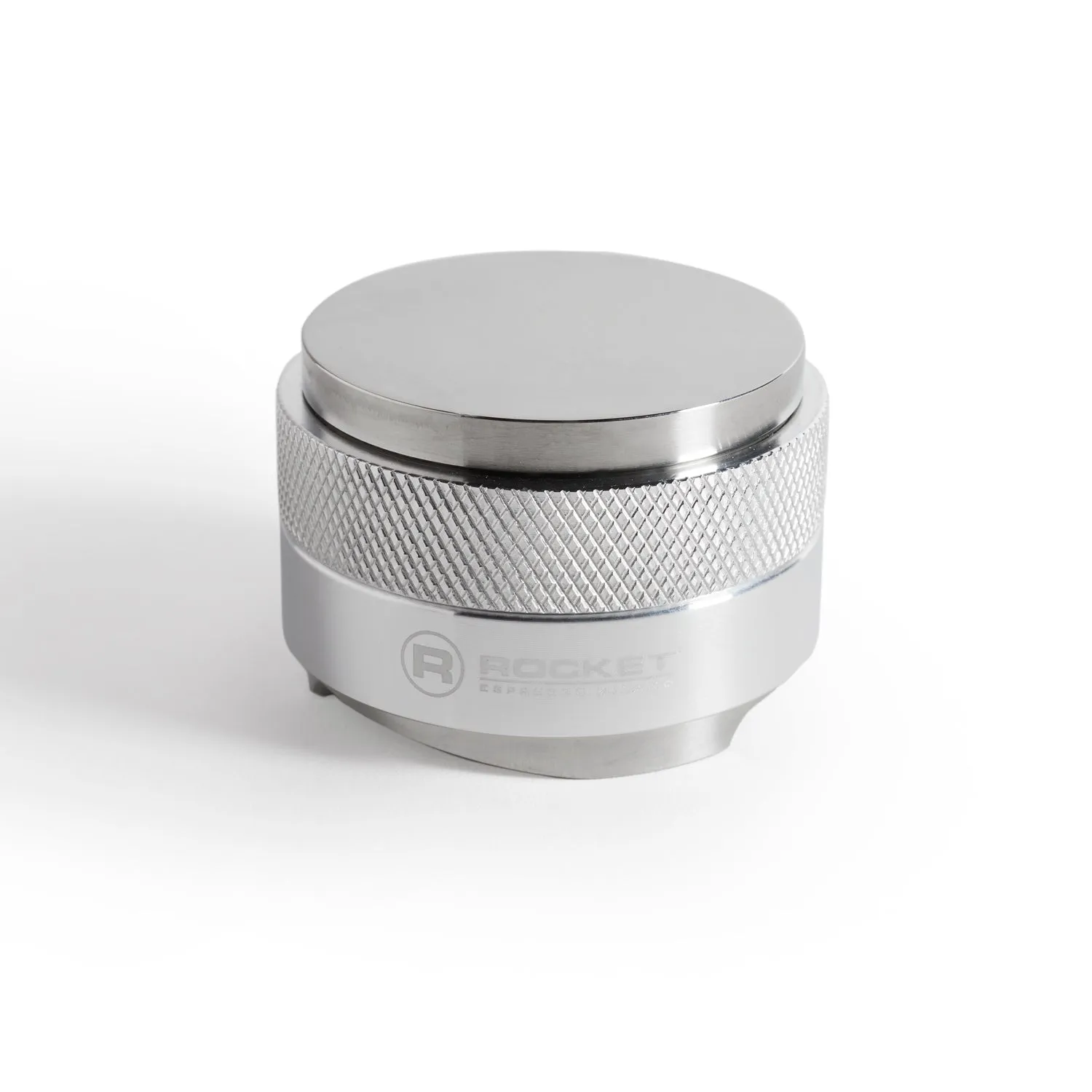 Rocket Espresso tamper niveleur 2-en-1 inox argent