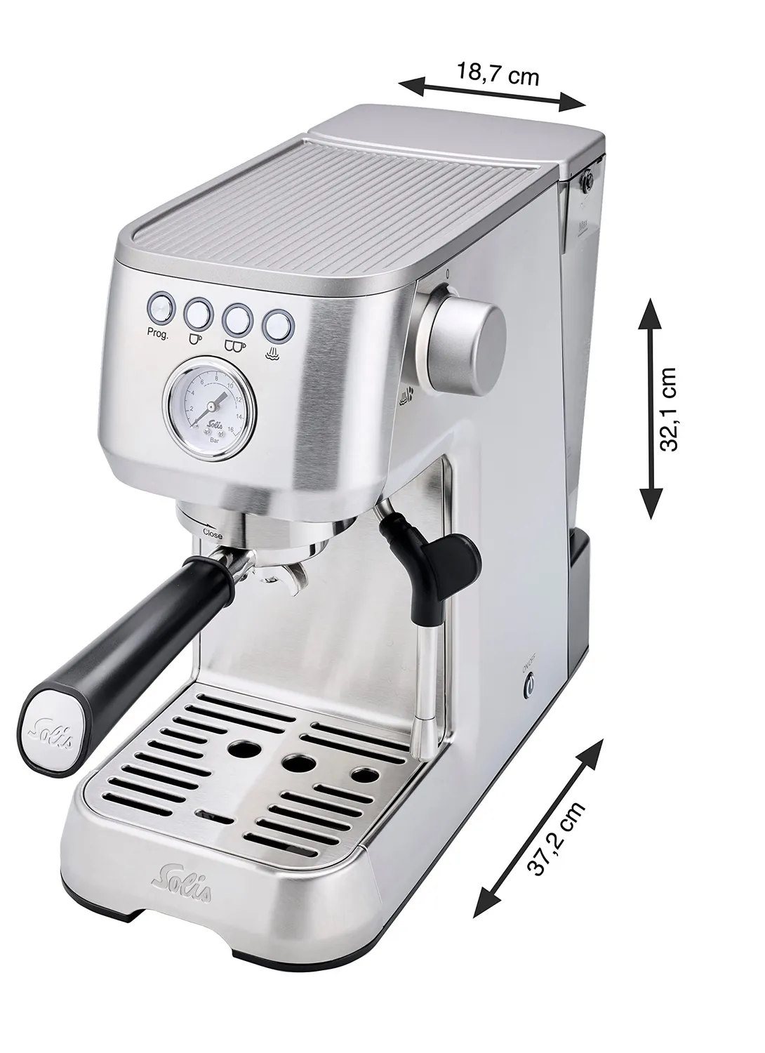 Solis Barista Perfetta Plus 1170 machine expresso argent 1,7 L