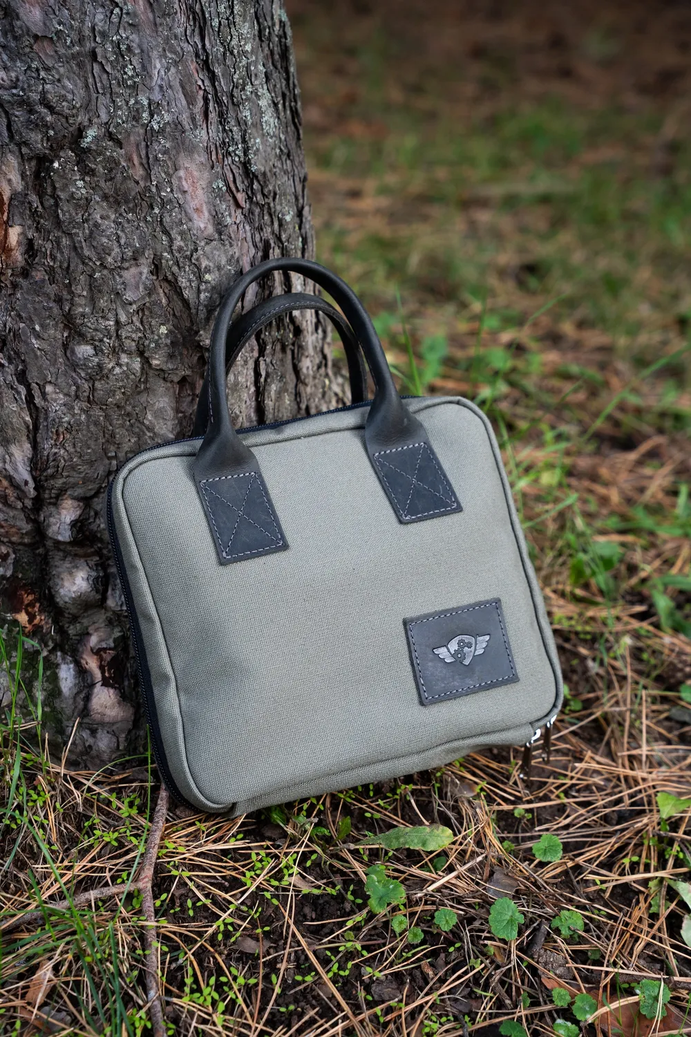 Comandante Travel Bag XL sac à café forest 3 l toile