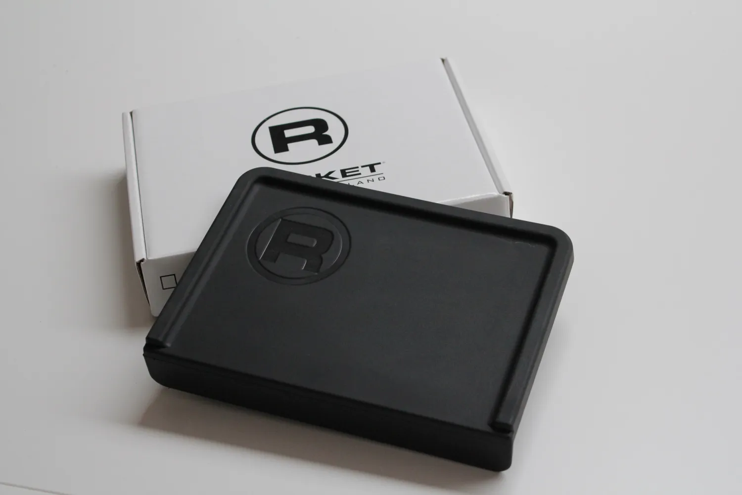Rocket Tamping Mat tapis de tassage incliné noir
