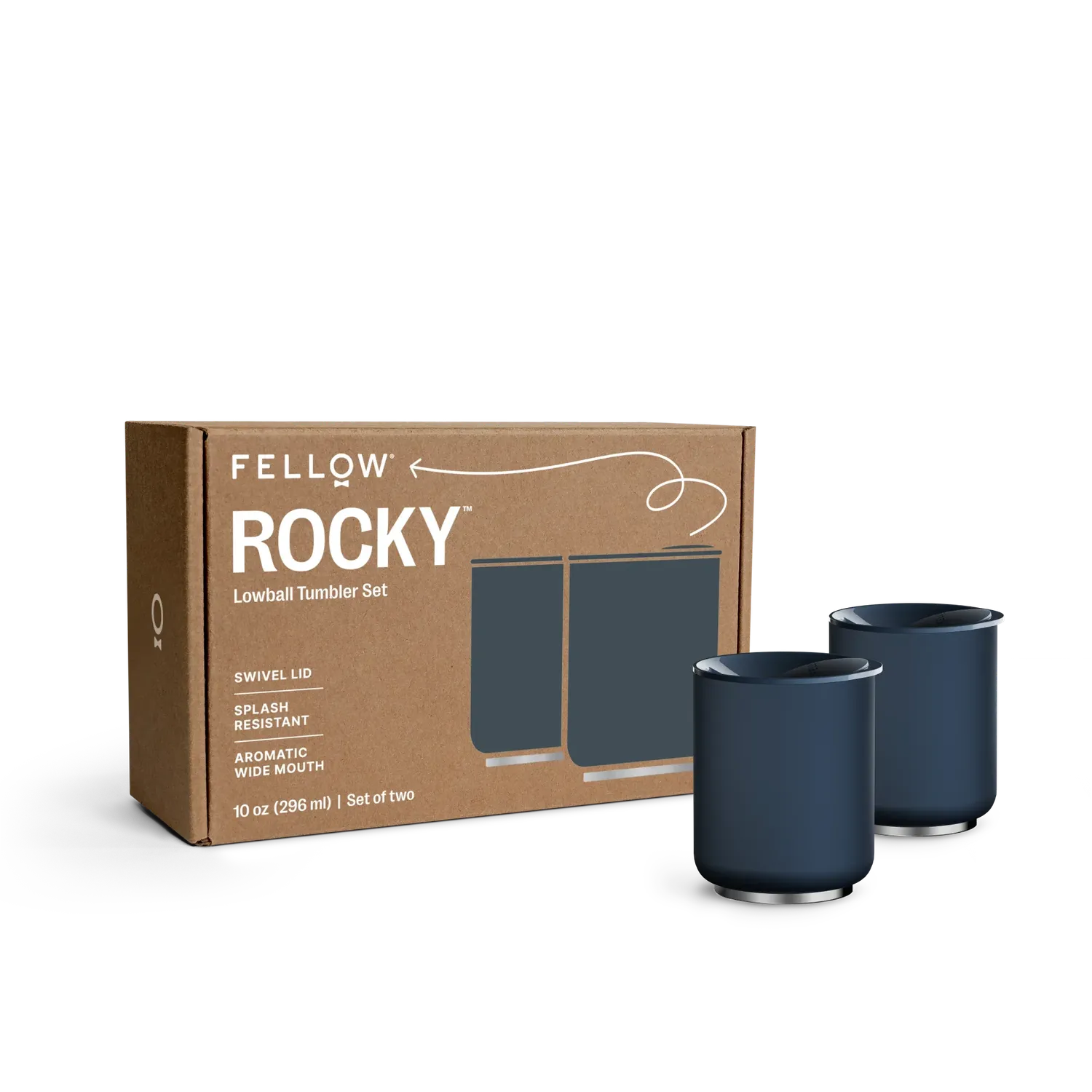 Stagg Rocky Lowball Tumbler gobelet 10 oz bleu pierre