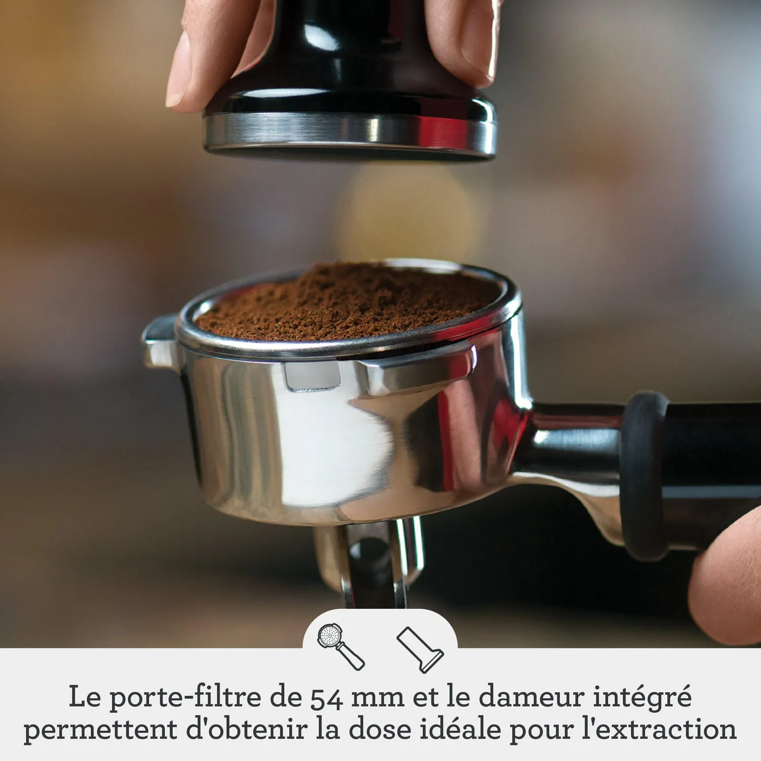 Sage Barista Touch machine expresso inox broyeur tactile