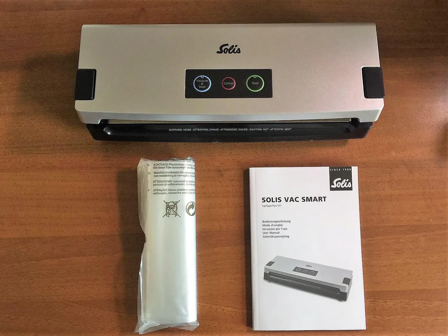 Solis Vac Smart 922.23 machine sous vide inox