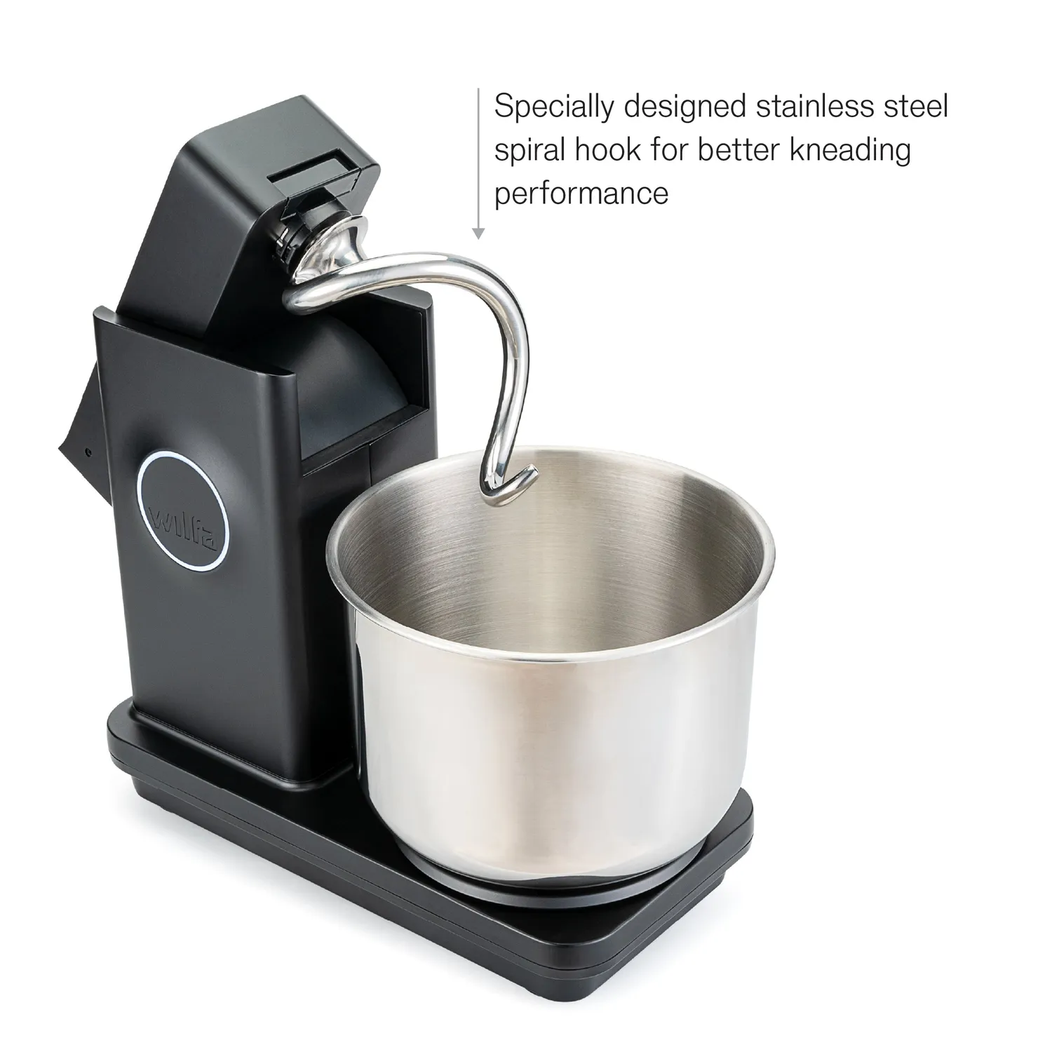 Wilfa Probaker Timer robot pâtissier 7 L acier