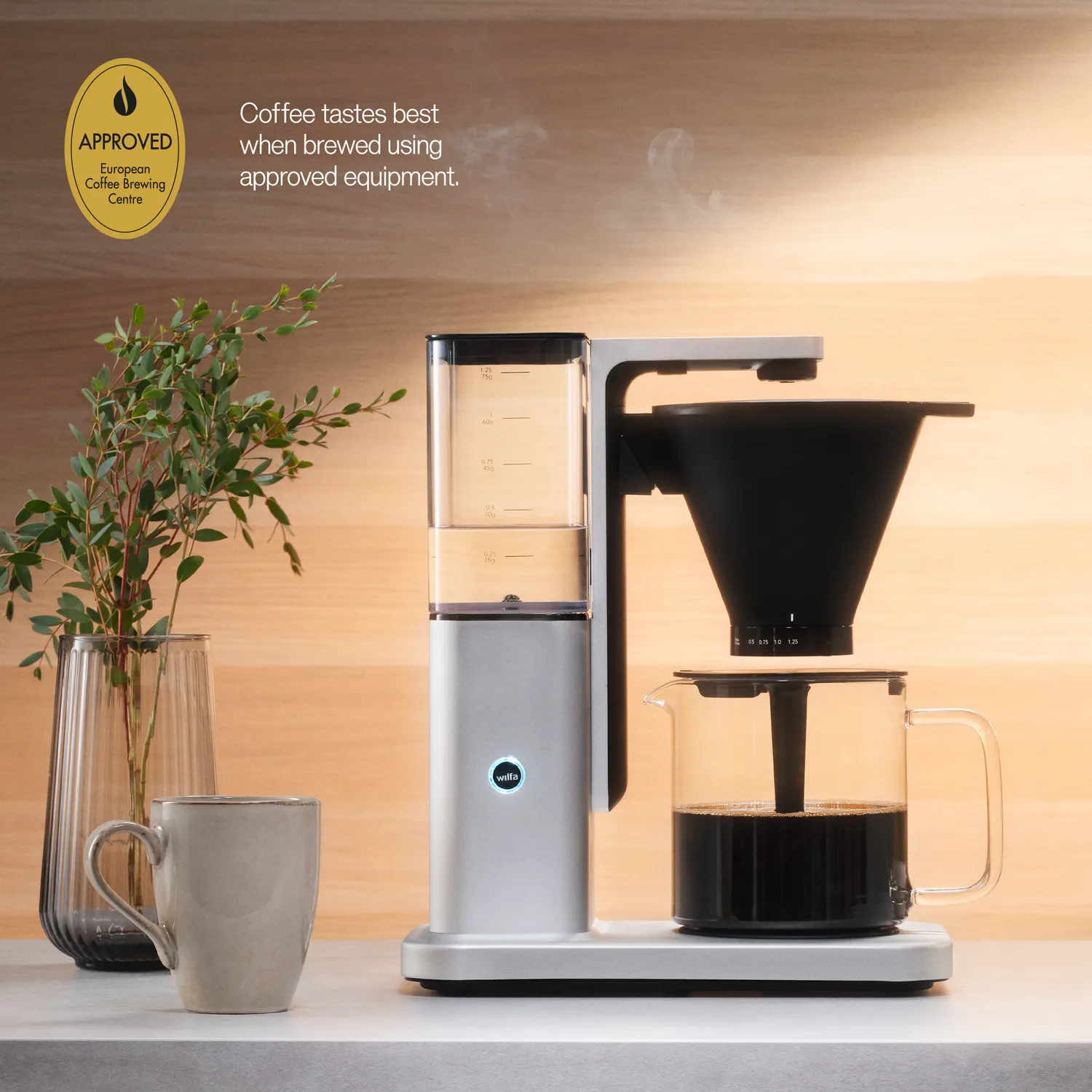 Wilfa Zense Alux cafetière filtre 1,25 L