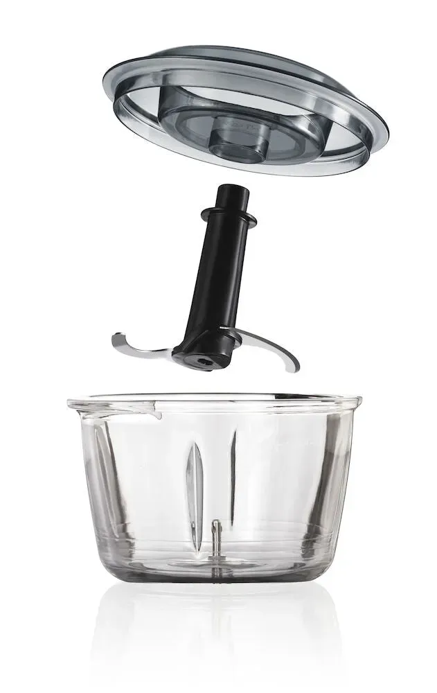 Wilfa Essential bol hachoir couteau couvercle plastique