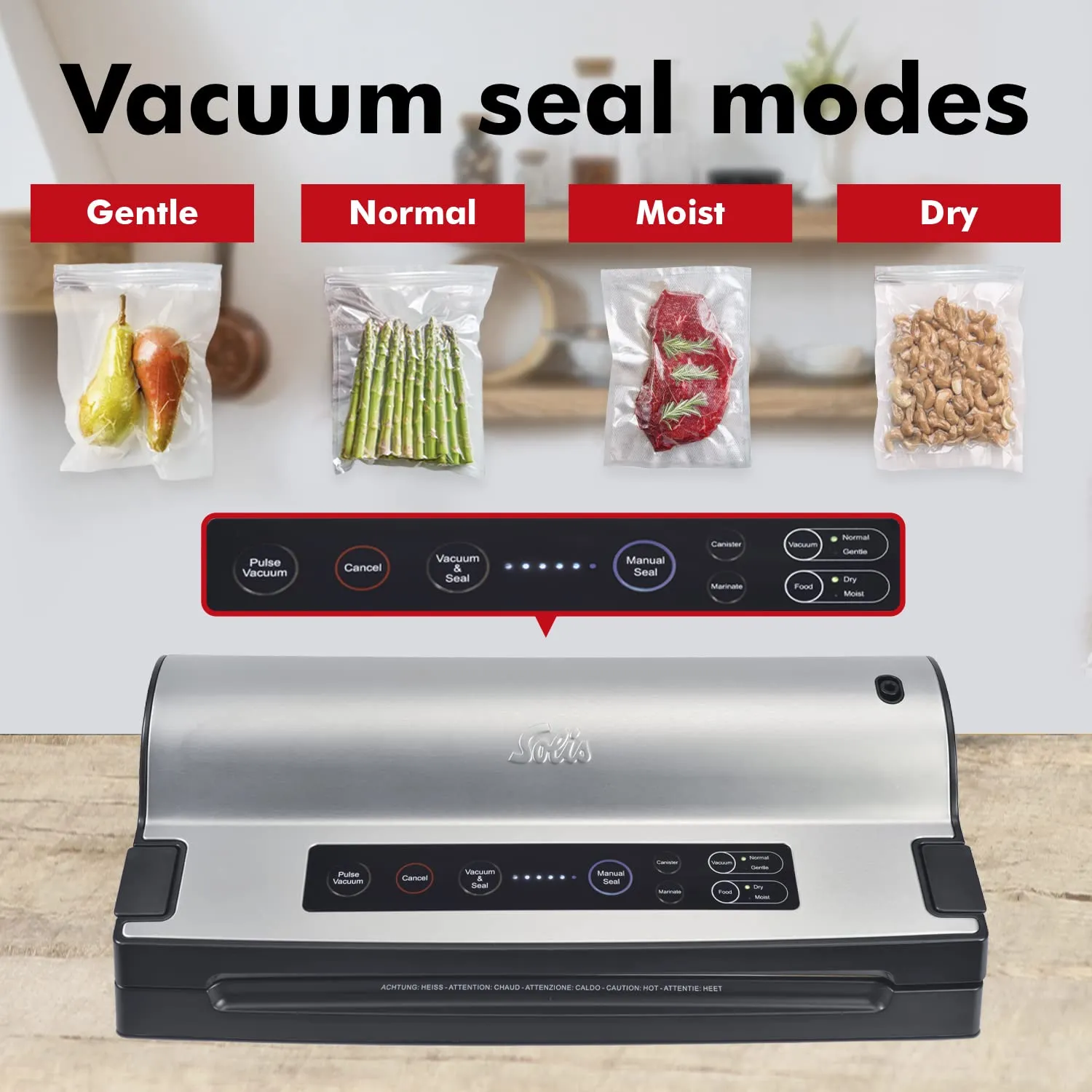 Solis Vac Prestige machine sous vide soudure 30 cm