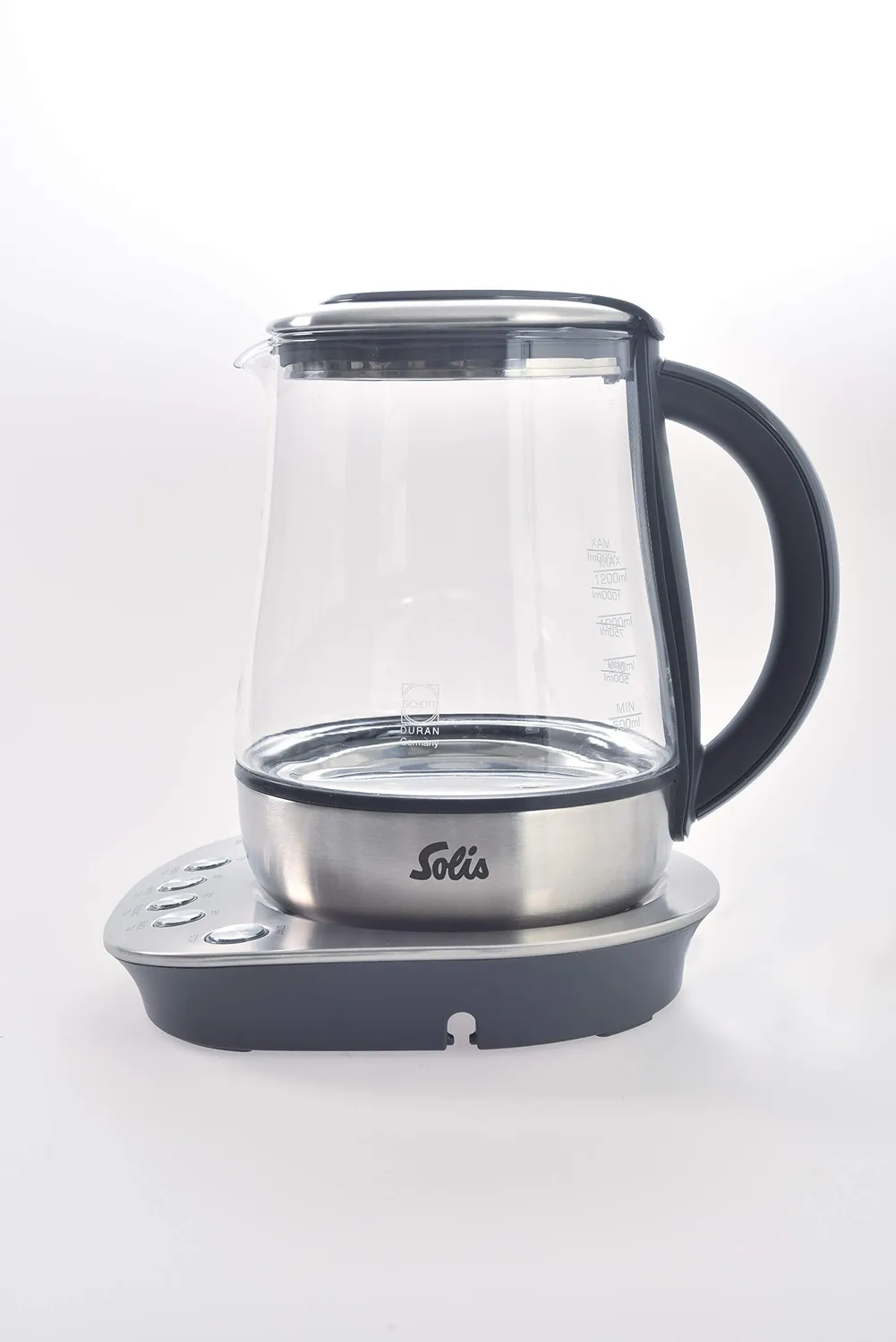 Solis Tea Kettle Classic 5514 bouilloire théière verre argent