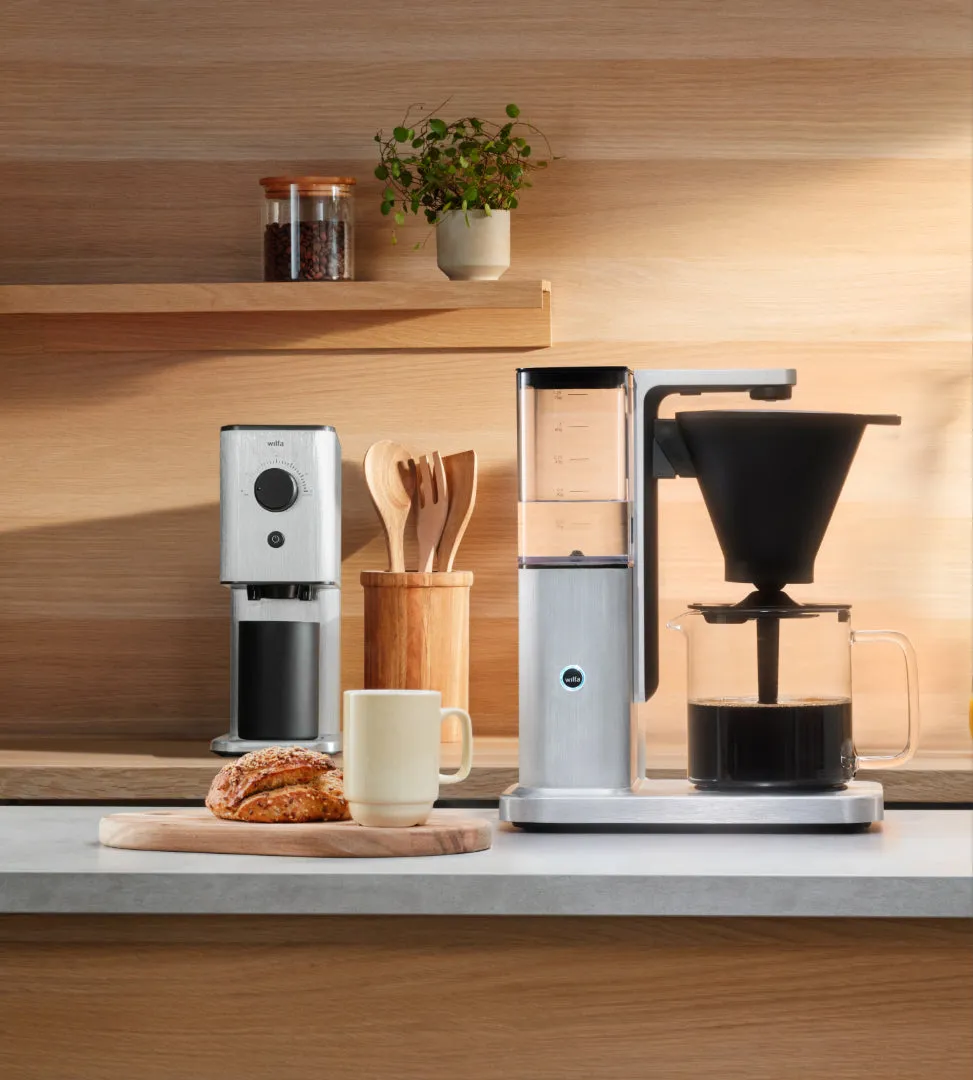 Wilfa Zense Alux moulin à café 30 réglages alu