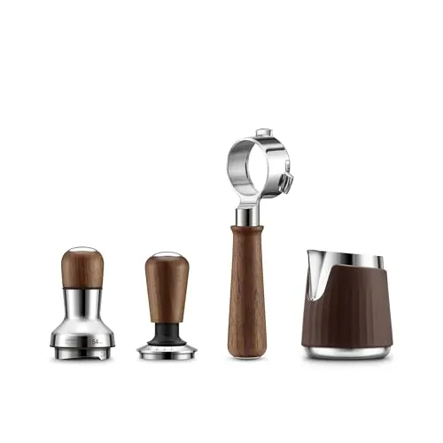 Sage Force Gauge Tamper 54mm tasseur café noyer