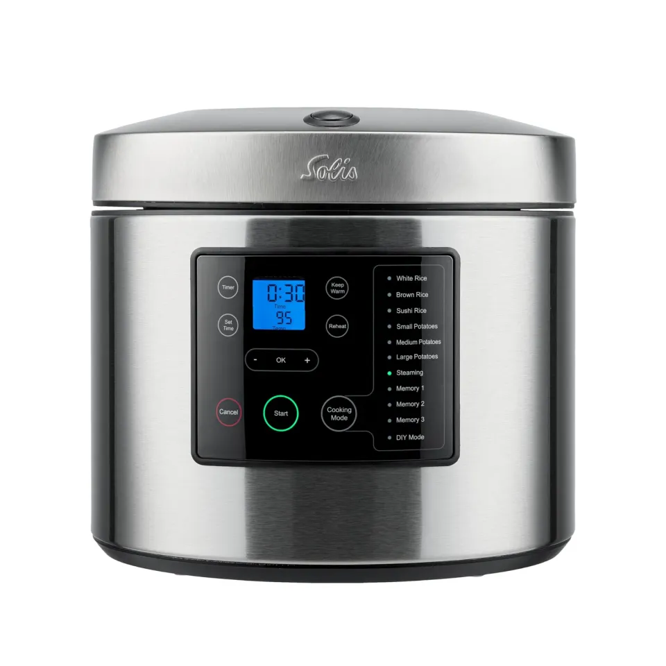 Solis Rice Potato cuiseur riz 5 L numérique inox