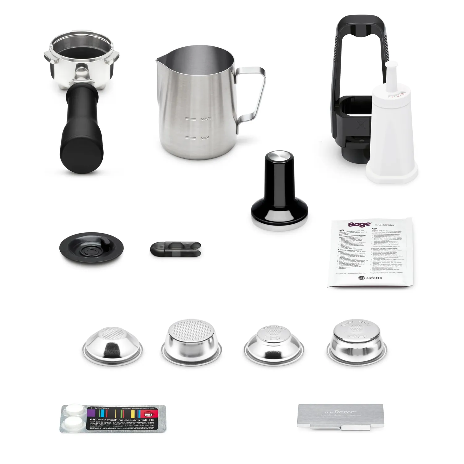Sage Bambino Plus machine expresso truffe noire