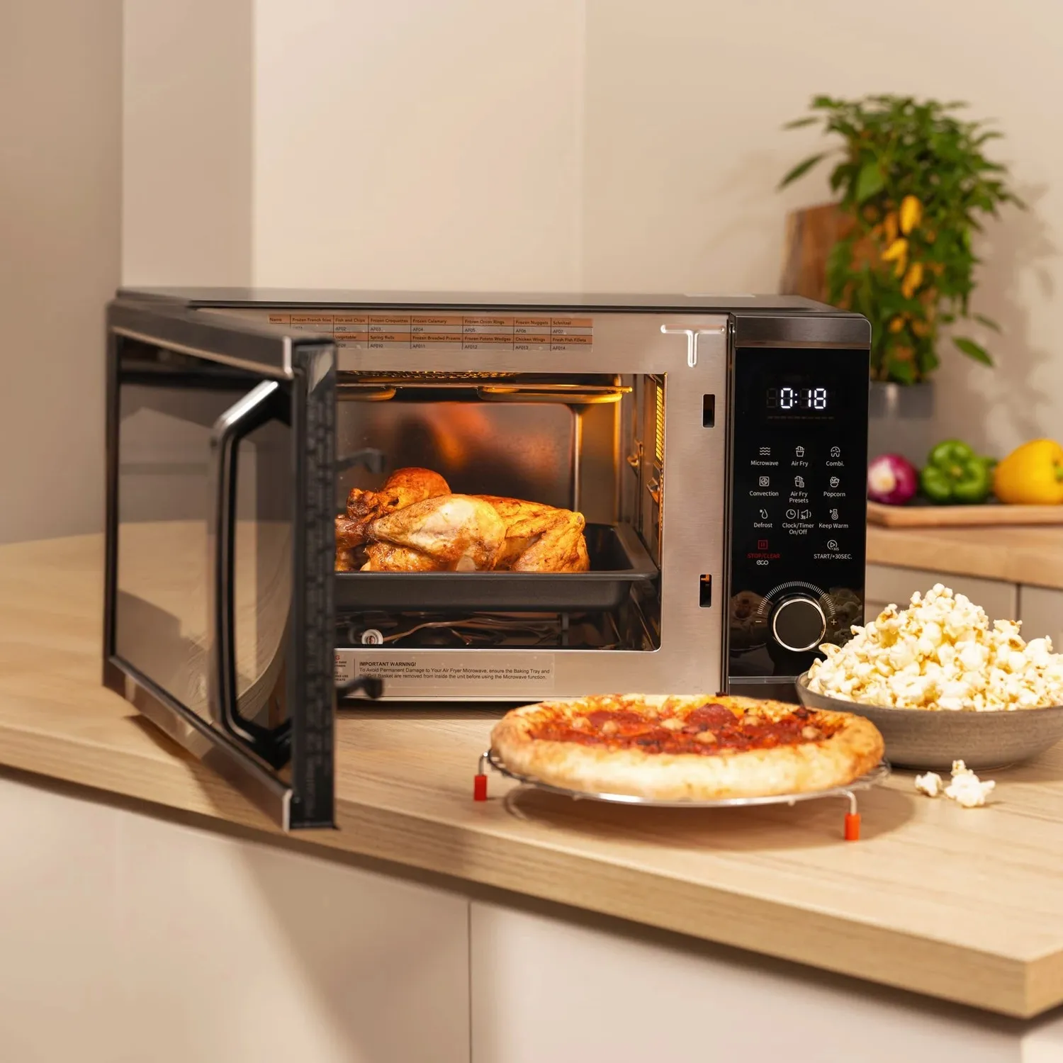 Wilfa Multioven 3-in-1 four micro-ondes combiné 25L inverter