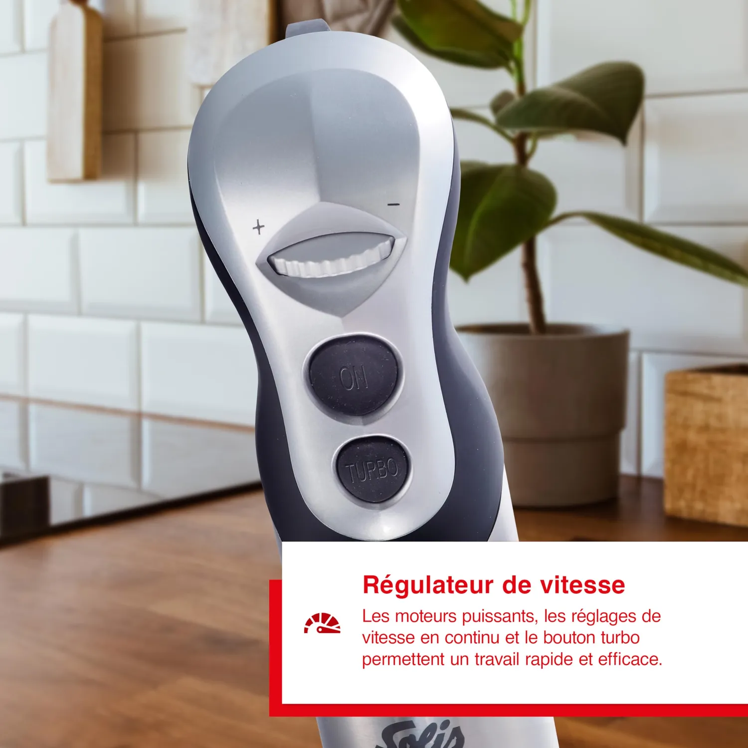 Solis Power Blender Pro 921.31 mixeur plongeant 800 W