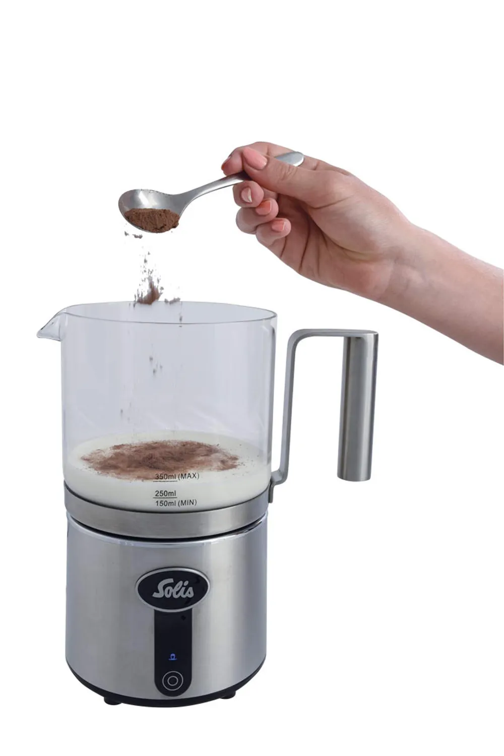 Solis Cremalatte 869 mousseur à lait verre 350 ml 5 modes