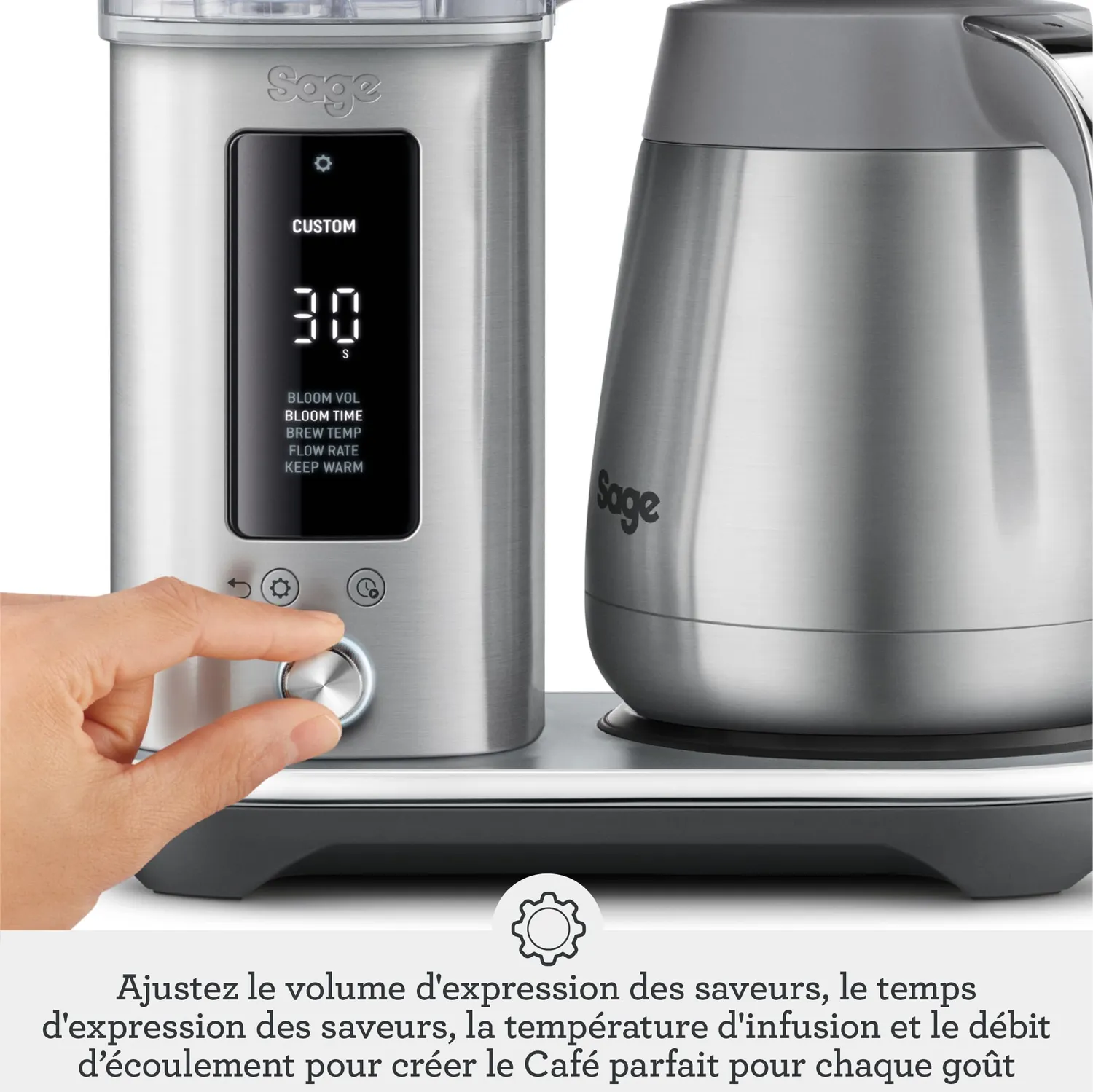 Sage Luxe Brewer Thermal cafetière filtre thermique programmable