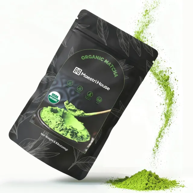 Maestri House First Harvest poudre matcha bio 100g culinary