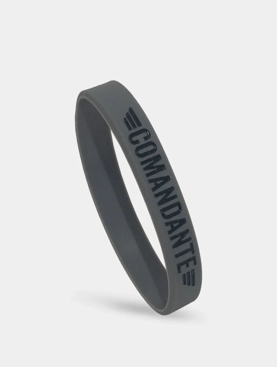Comandante Wrist Band bracelet silicone gris taille M