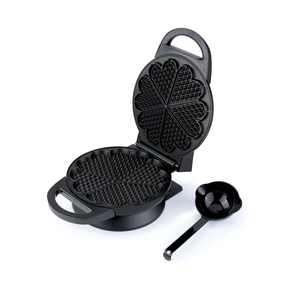 Wilfa Home gaufrier 6 cœurs fonte 1400 W avec louche