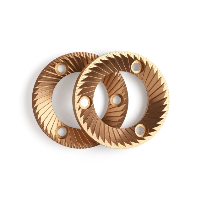 Stagg Ode meules plates 64 mm Red Speed filtre
